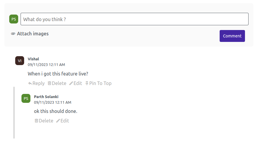 Comments